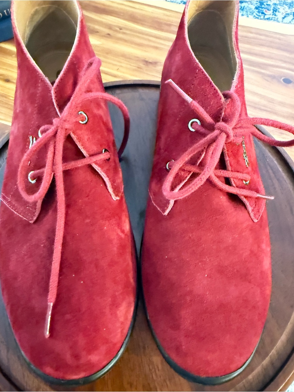 NEW Longchamp Paris “Art to Wear” Carmine Lace-Up Ankle Boots – Size 38